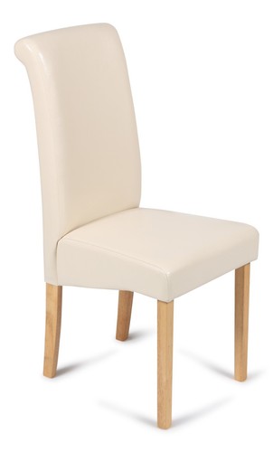 Dining chairs faux leather - chairs,