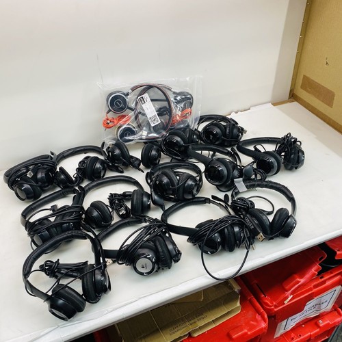 Job lot office headsets - headsets, 14x