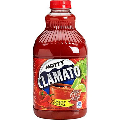 Mott clamato juice extra - mott's,