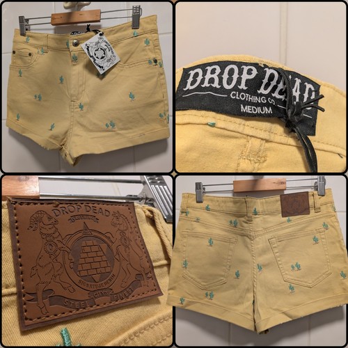 Drop dead clothing yellow - dead,