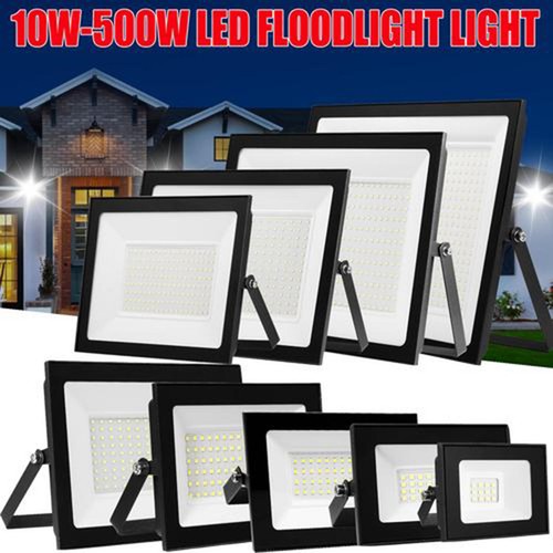 Led floodlight 10w 500w - led, spot