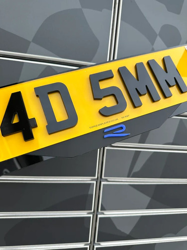 Number plates pair - uk,