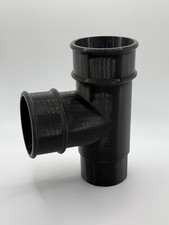 FloPlast fit Round Pipe Branch Joint 68mm for 92.5° Elbow 3D Printed