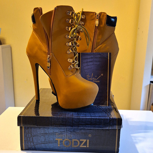 Sergio todzi camel leather - sergio,