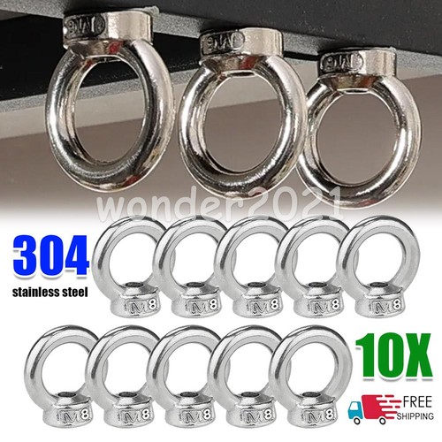 10x 304 stainless - steel, ring