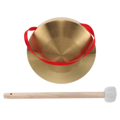 Mini golden alloy gong - mini,