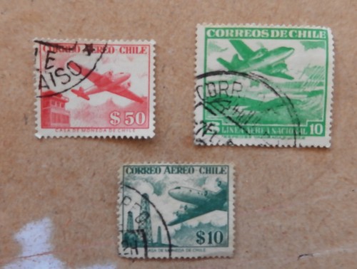 Chile aviation stamps - ,