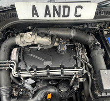 SKODA OCTIVIA MK2 VW AUDI SEAT 2004 - 2010 BARE BXE ENGINE 1.9 DIESEL 57K MILES