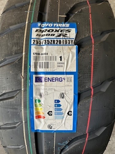 255 35r20 toyo r888r dot - 255/35r20,