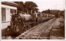 1949 Scarborough Northstead Manor Gardens Railway Real Photo postcard