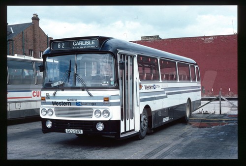Original bus slide western - original,