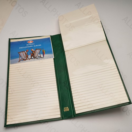 Vintage photo album green - green,