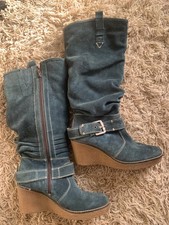 Josef Seibel Suede Slouch Knee