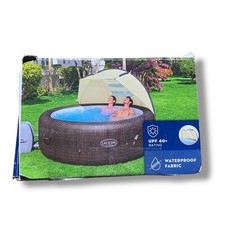Bestway LAY-Z-SPA Canopy UV Sun Protection Detachable Hood Canopy For Hot Tub 