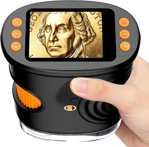 1000x coin microscope with - 1000x,