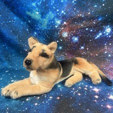 German Shepherd  Dog Plush Soft Toy 21 Inches Long Including Tail