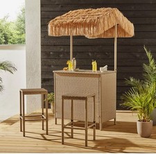 Tiki piece bar set - tiki,