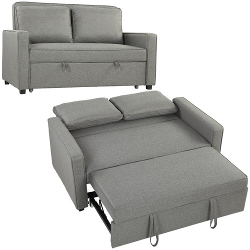 Homcom seater sofa bed - bed, click