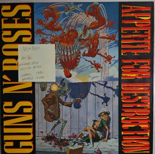 Guns roses appetite for - n',