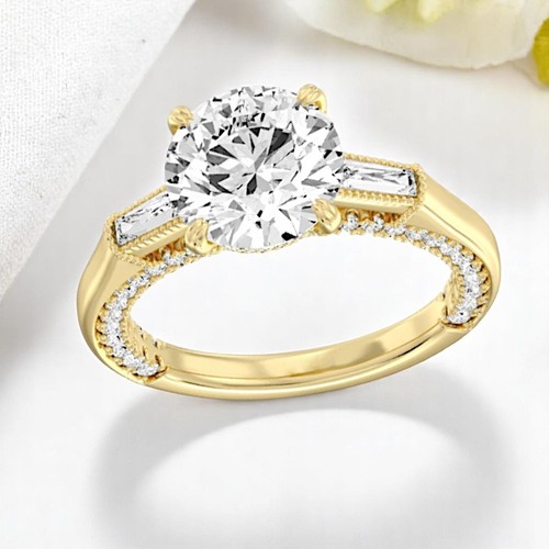 14k yellow gold igi certified - 14k,