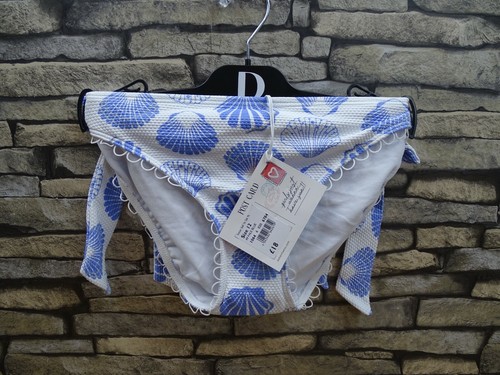 Debenhams floozie white blue - debenhams,