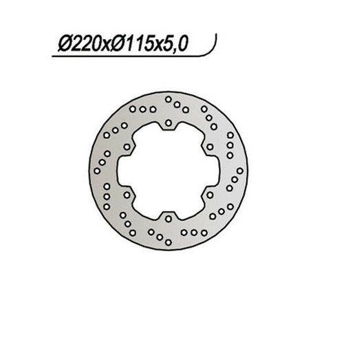 Rear brake disc 639 yamaha - disc,