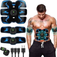 Electric EMS Muscle Toner Machine Toning Belt ABS Simulation Burner Belly Shaper