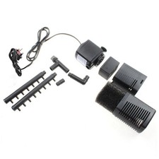 3in1 Aquarium Fish Tank Water Pump Internal Purifier Filter Oxygen Wave UK Plug