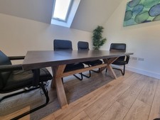 Boardroom table 6 black - table,