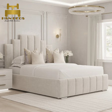 Art Deco Panel Crown Bed Frame