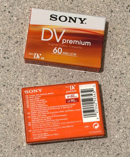 Two sony premium digital - premium, 60