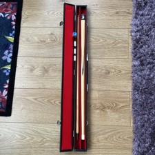 Two Piece Star Snooker Pool Billiards Cue With Case Spare Tips