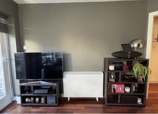 Dwell bookcase and TV stand