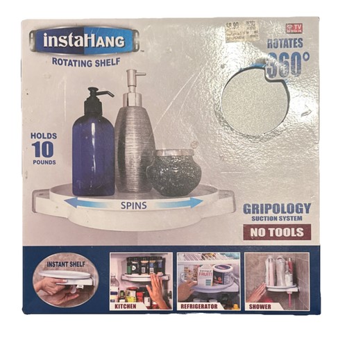 Instahang rotating shelf 360 - instahang,