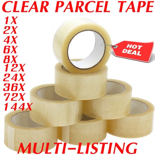 Clear packing tape - clear, parcel