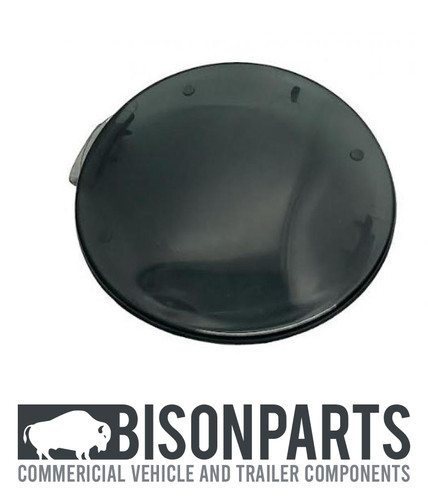Smoked sunvisor round blanking - sunvisor,