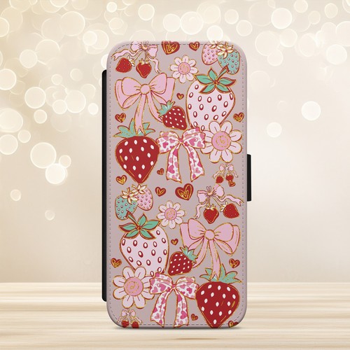 Berry pattern pink coquette - berry,