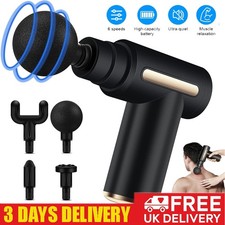 Massage Gun Deep Tissue, Muscle Percussion Massager For Shoulder Back Neck Body