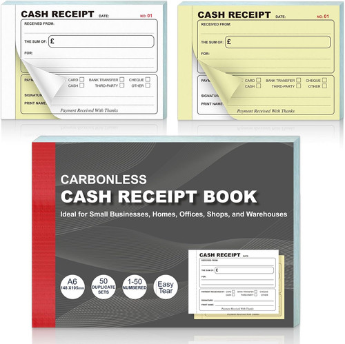 Pack receipt book - pack,