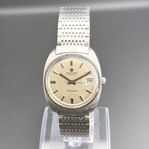 Waltham 70s president silver - waltham,