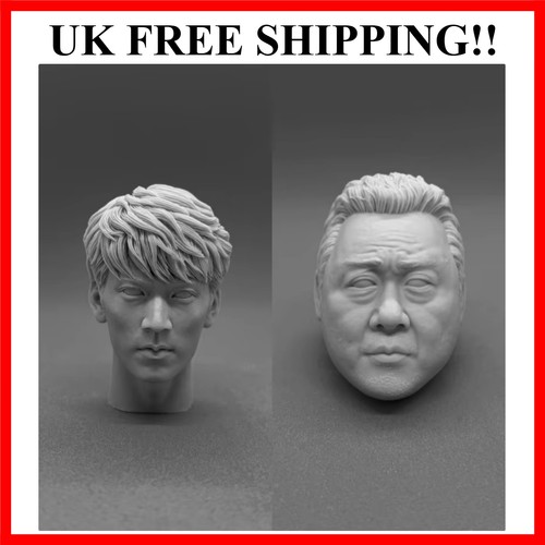 Scale resin diecast head - 1/6,