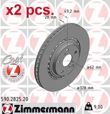 X2 PCS FRONT BRAKE DISC ROTOS