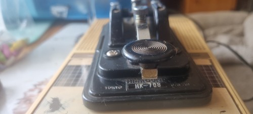 Mound 708 morse key - hi-mound,