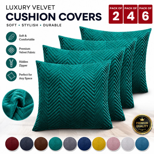 Cushion covers x18 quilted - covers,