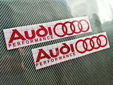 Audi Performance Stickers