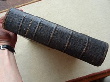 Holy Bible 1876 Leather Bound