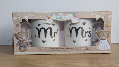 Mrs mugs with love new - mrs,