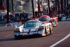 JAGUAR XJR9 1989 LE MANS LARGE PHOTOGRAPH JAN LAMMMERS PATRICK TAMBAY 12x8 inch