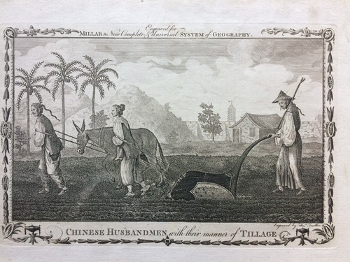 18th 1782 engraving chinese - 18th,