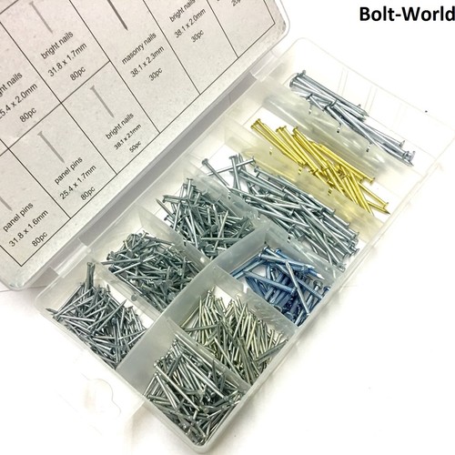 550pc nail assortment diy - assortment, work